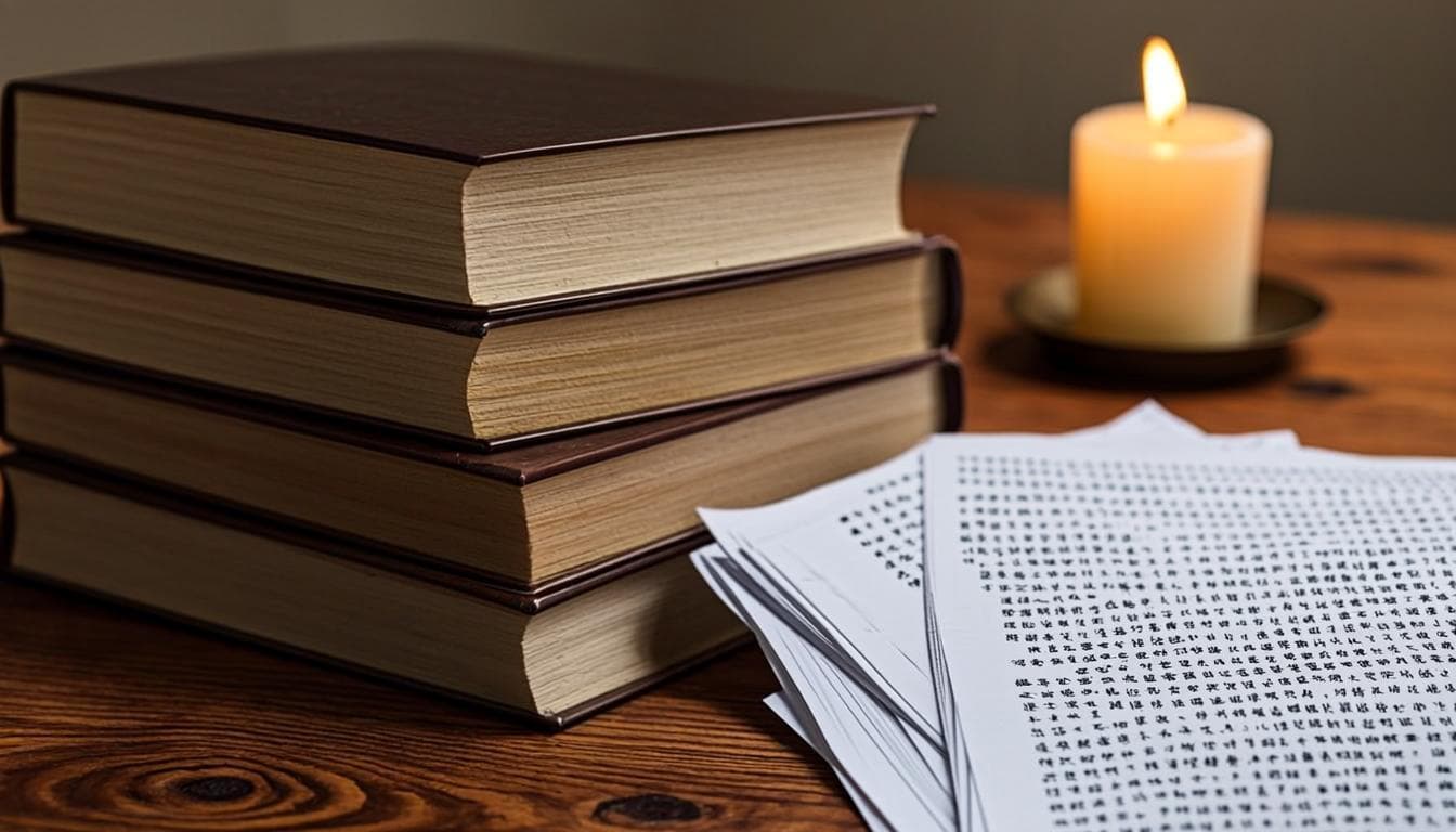 Bibles and theology textbooks for study
